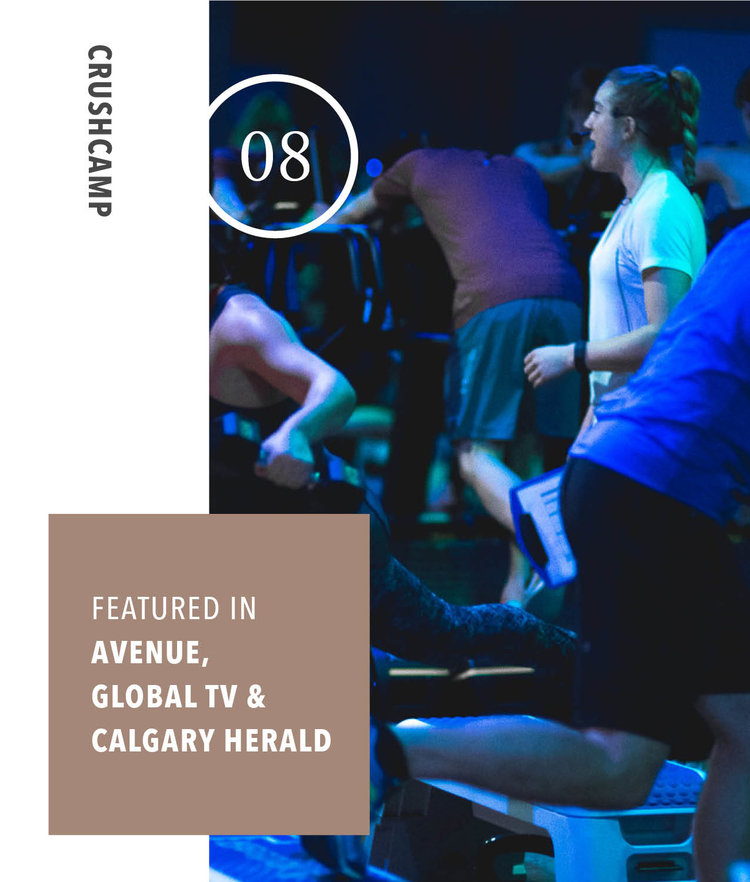 Crush Camp - Featured in Avenue, Global TV & Calgary Herald